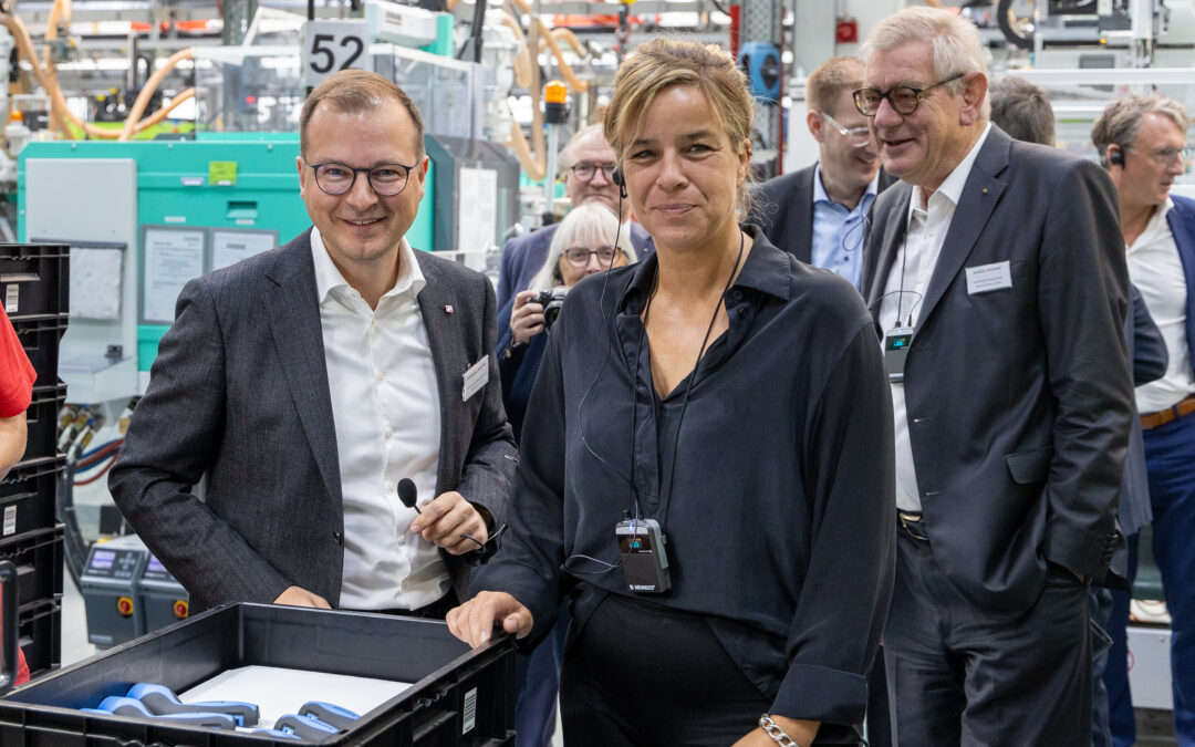 Unternehmensbesuche mit Ministerin Mona Neubaur